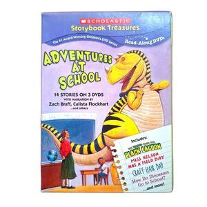 Scholastic Storybook Treasures: Adventures at School 3-DVD Read-Along Set